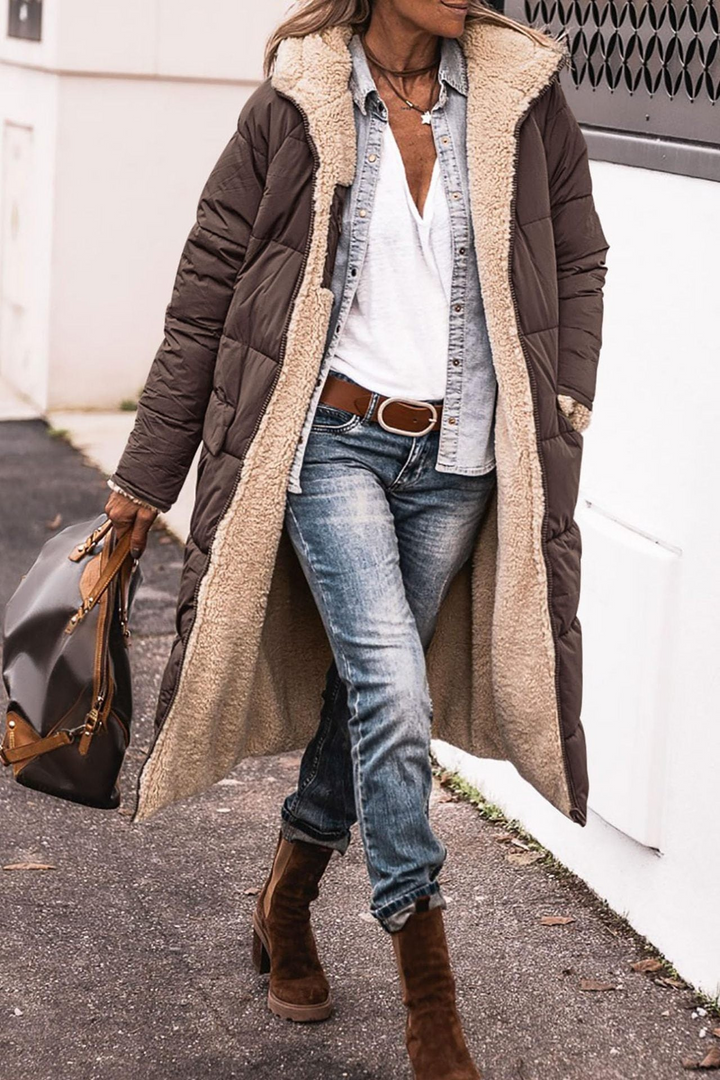 Amelia | Eleganter Wendecape für Frauen