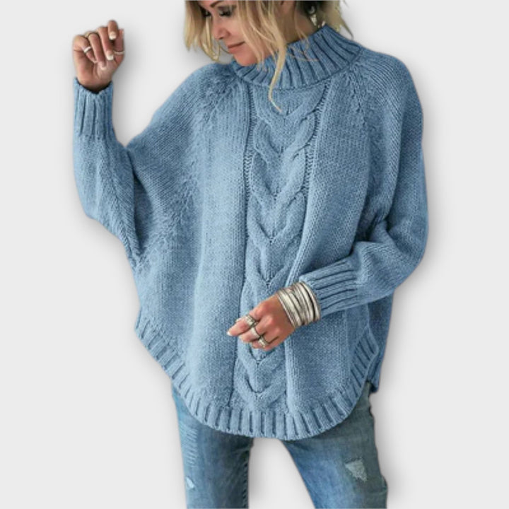 Elysian - Gestrickter Pullover mit Kabelmuster