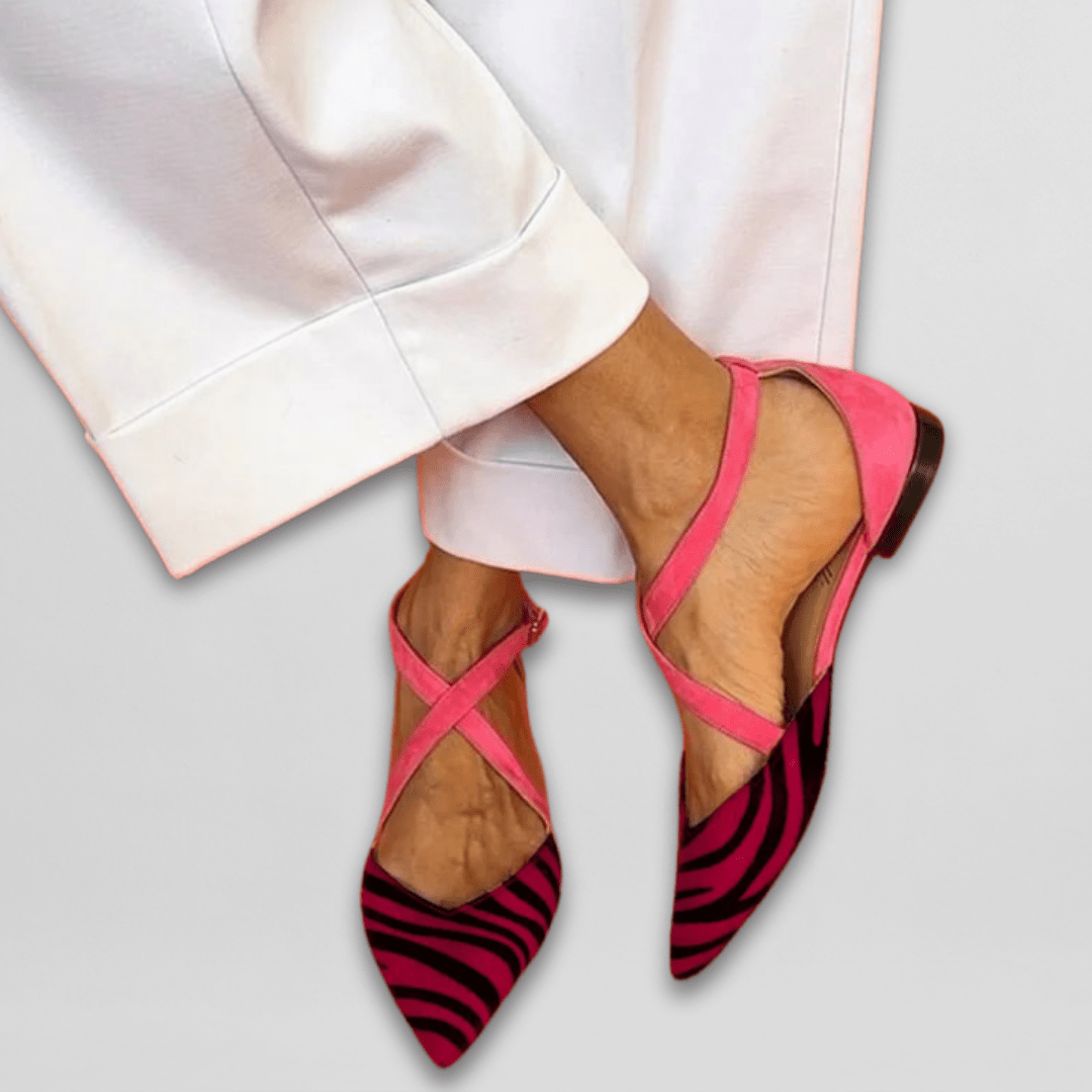 Elisa | Strappy Ballerinas