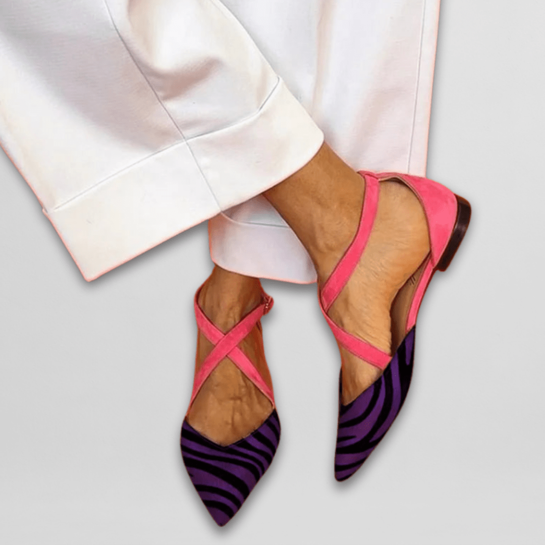 Elisa | Strappy Ballerinas