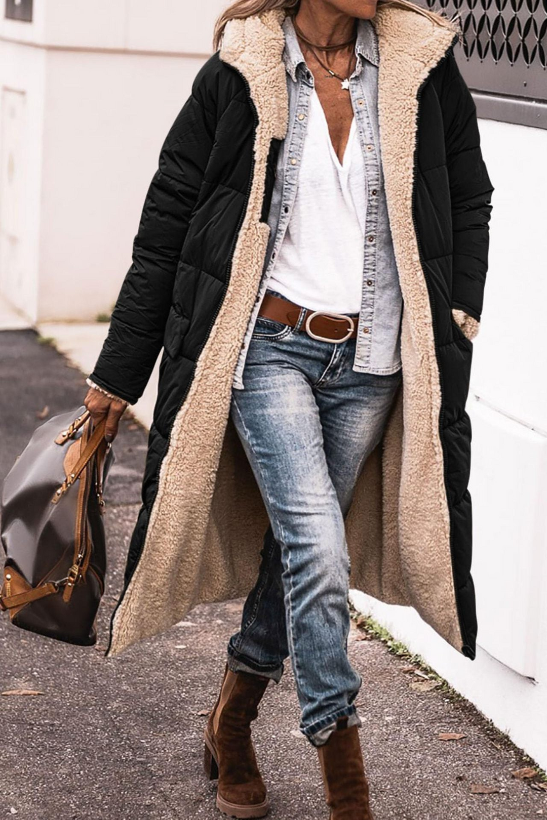 Amelia | Eleganter Wendecape für Frauen