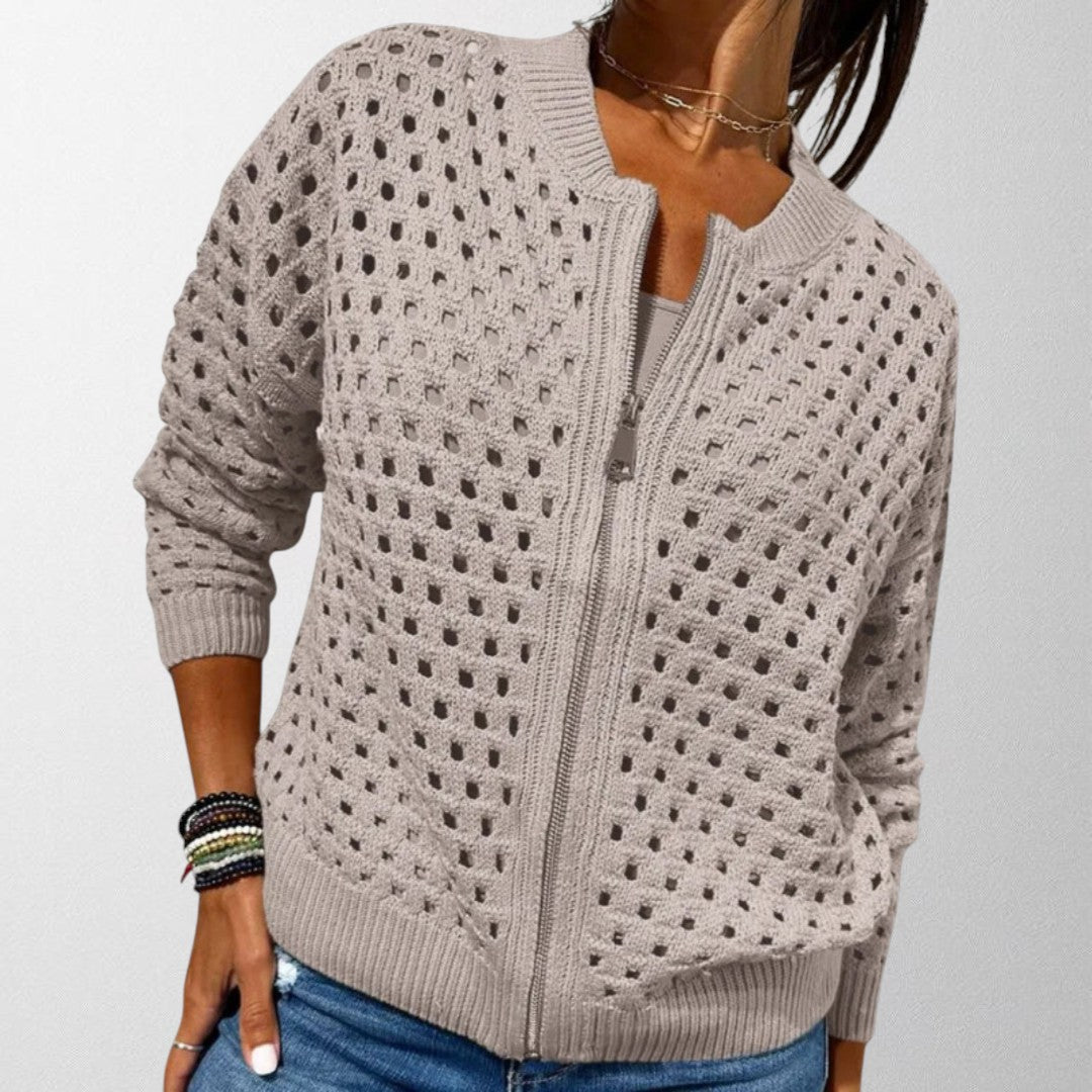 Olivia - Premium Gestrickter Cardigan