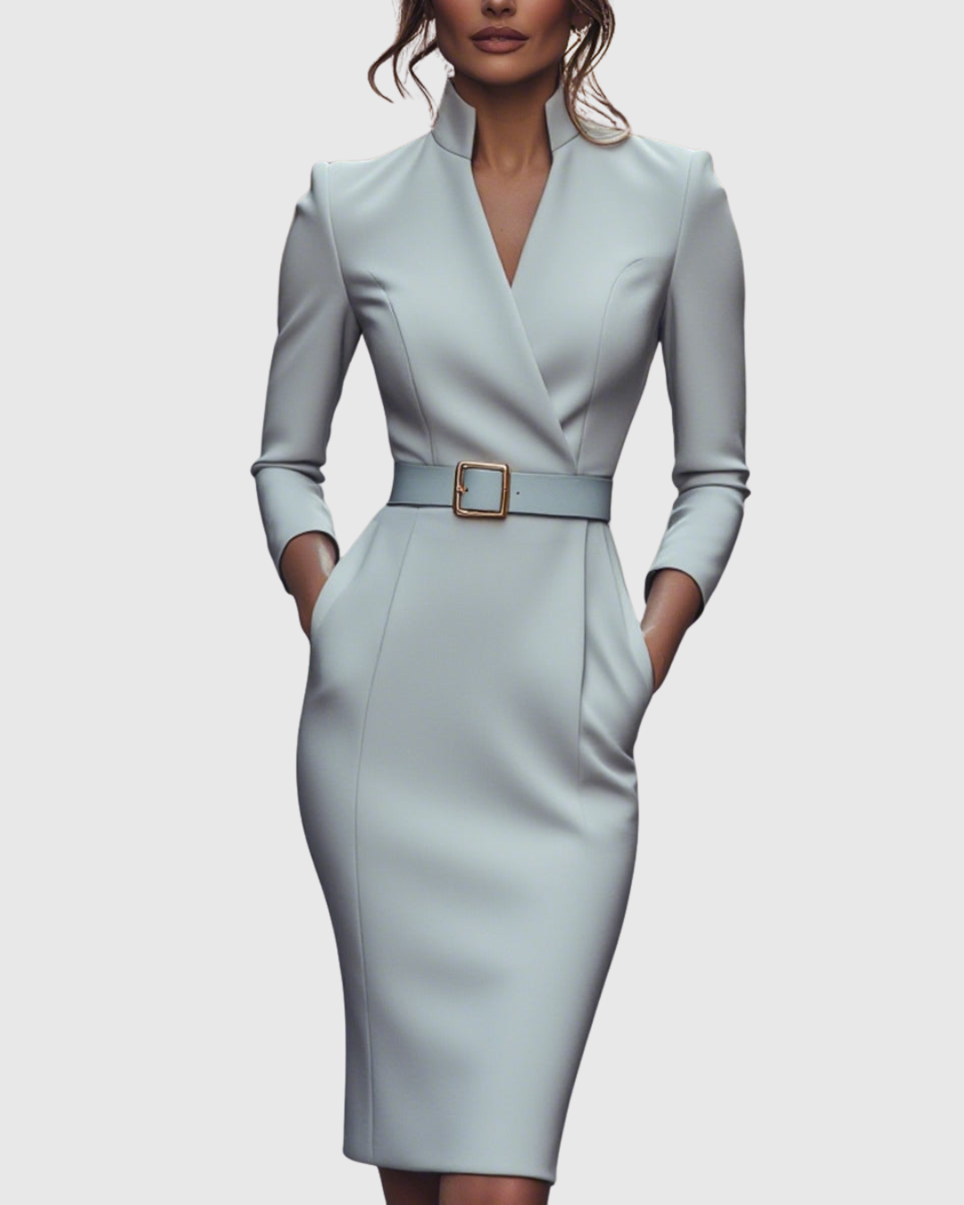 Claribel | Raffiniertes Midi-Kleid