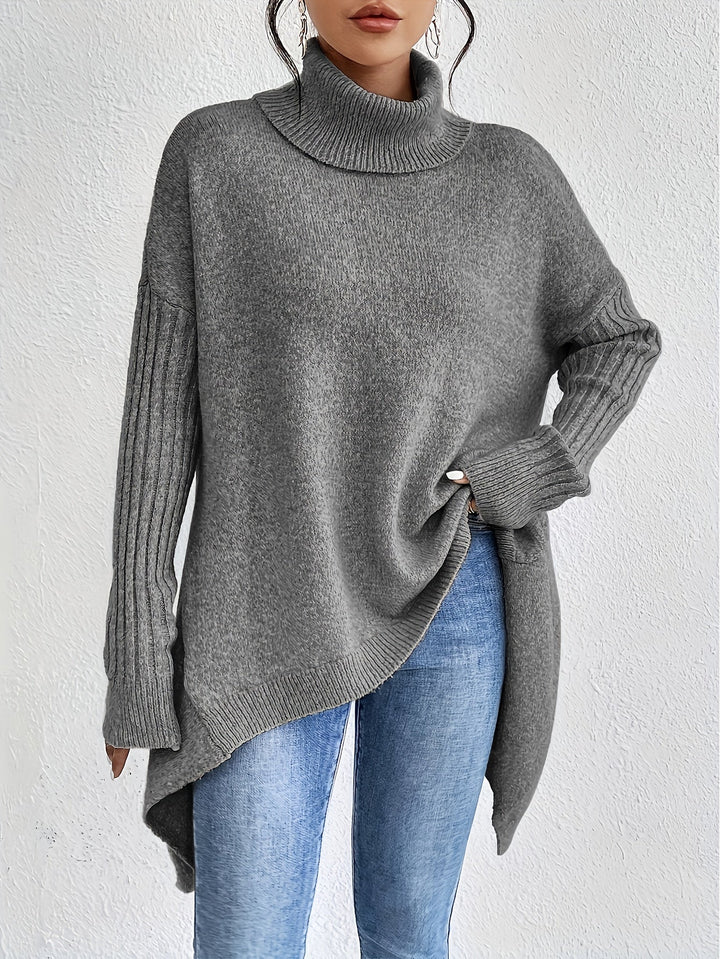 Isla - Oversized Rollkragenpullover