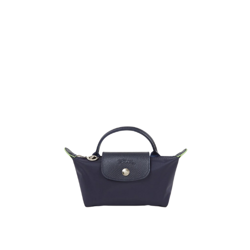Le Pliage Tasche Schwarz aus Recyceltem Segeltuch (XS) (Limitierte Edition)