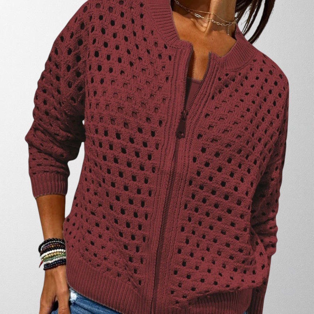 Olivia - Premium Gestrickter Cardigan