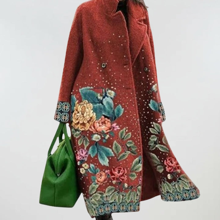 Caroline - Eleganter Longline-Mantel