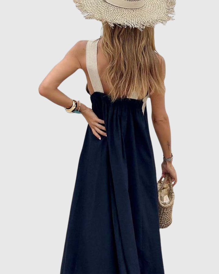 Orella | Kleid mit Kreuzhals