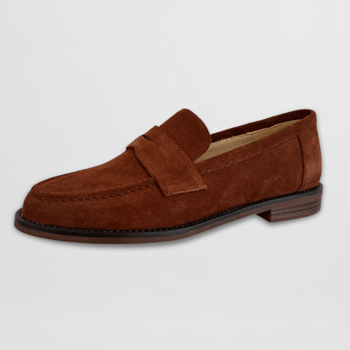 Bianca - Klassische Vintage-Lederloafers