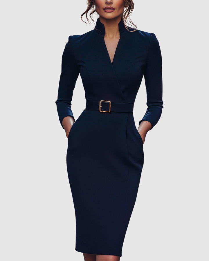 Claribel | Raffiniertes Midi-Kleid