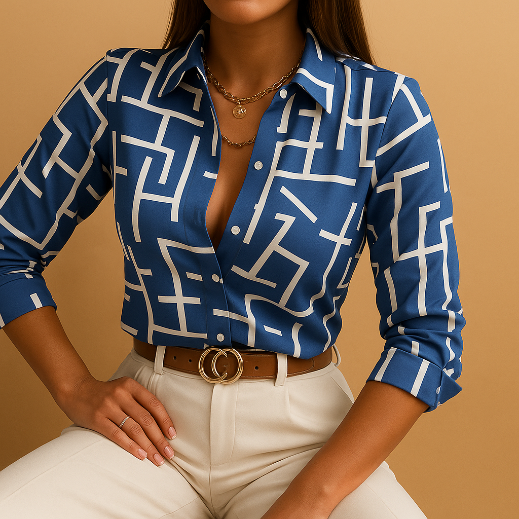 Marianne™ | Bluse mit buntem Druck