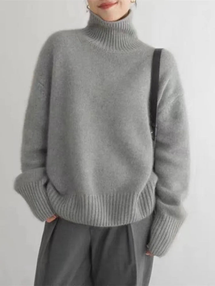 Isabella | Kaschmir Hoher Hals Pullover