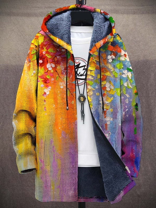 Sam - Luxus-Cardigan inspiriert von Kunst