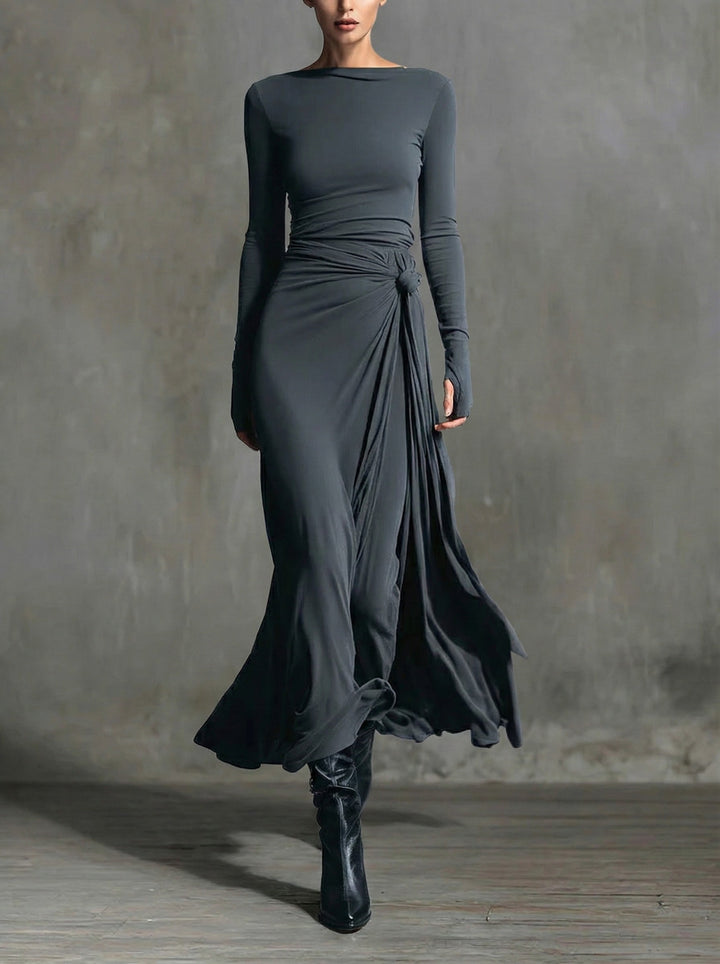 Lyla - Elegantes Fluid Maxi Kleid