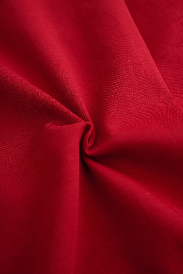 Ruby | Burgunderfarbendes ärmelloses Midikleid