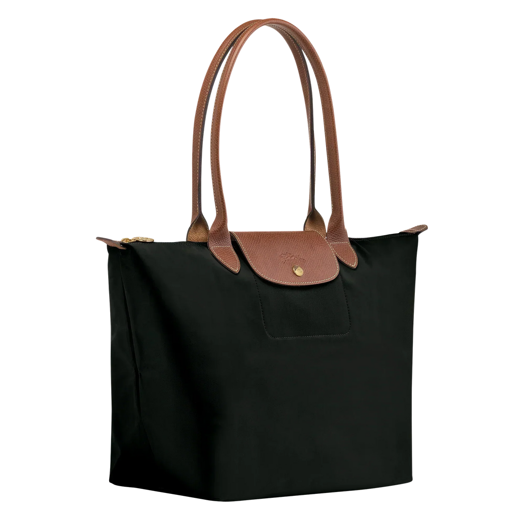 Große Le Pliage Tote, Schwarz