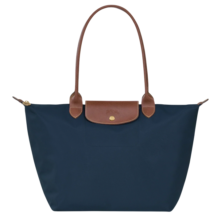 Große Pliage-Tasche, Marineblau