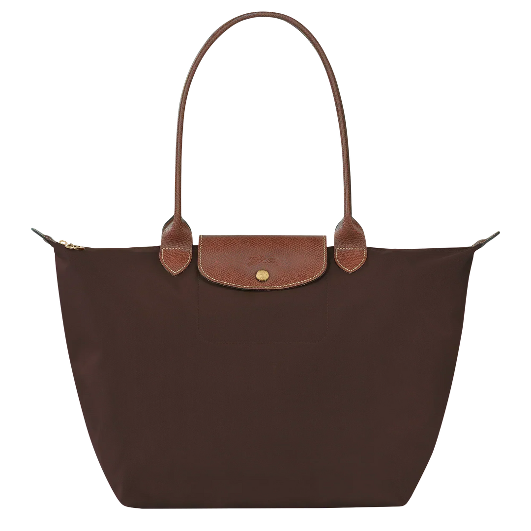 Große Le Pliage Tasche, Ebenholz
