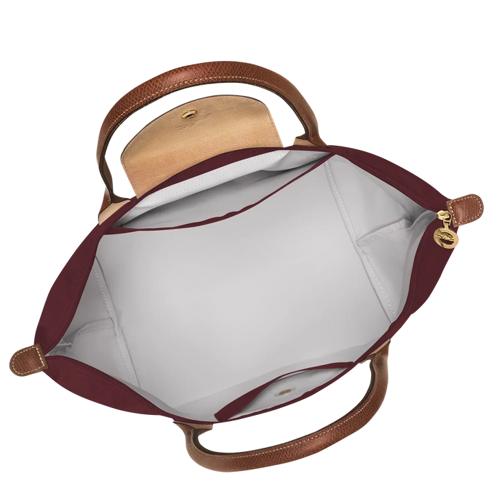 Große Pliage-Tasche, Burgunder