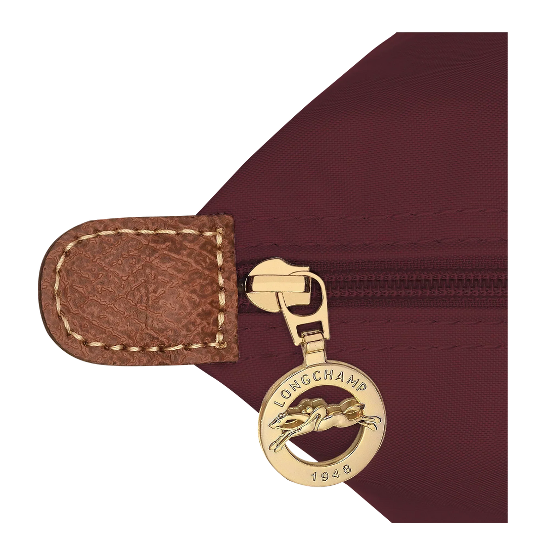 Große Pliage-Tasche, Burgunder