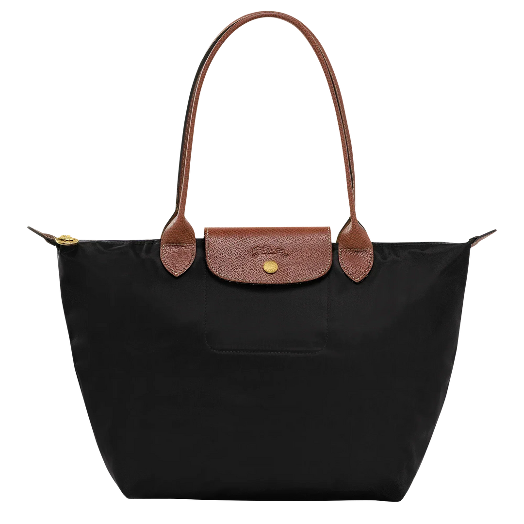Medium Le Pliage Tote, Schwarz