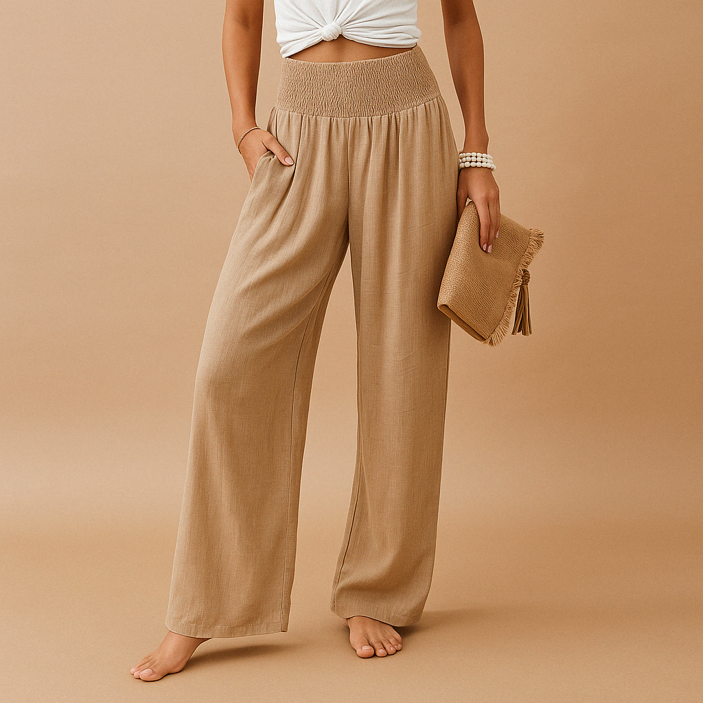 Laëtitia™ | Elastische Gerade Hose