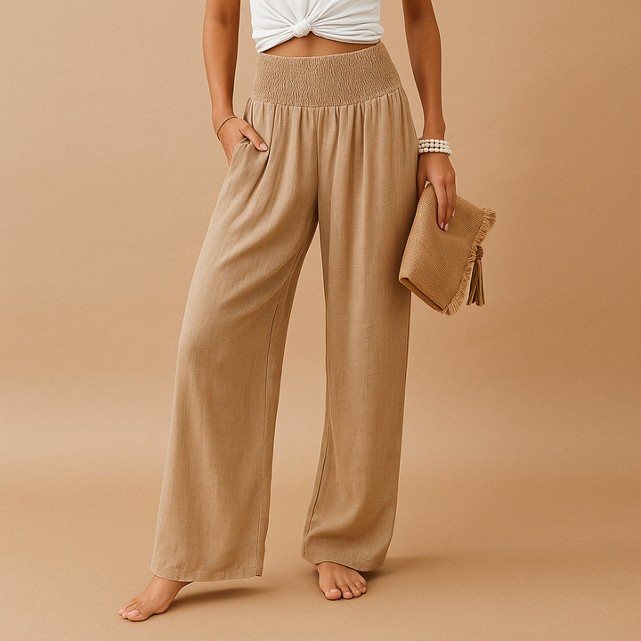 Laëtitia™ | Elastische Gerade Hose