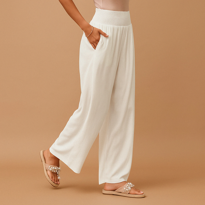 Laëtitia™ | Elastische Gerade Hose