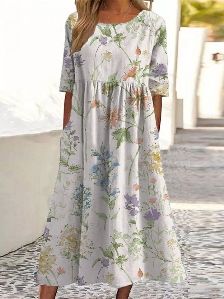 Clara | Lässiges Midi-Kleid