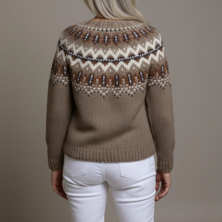 Adeline – Weicher Strick Vintage Cardigan
