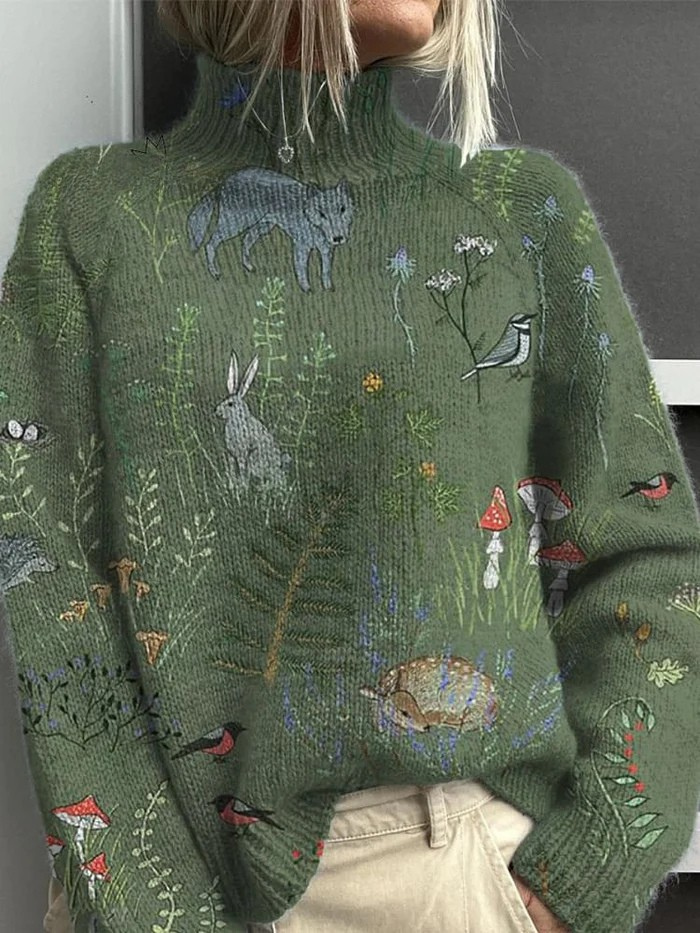 Ashley - Warmer und eleganter Rollkragenpullover