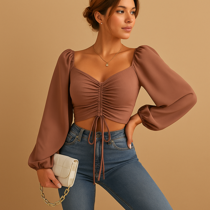 Ophélia™ | Bluse Herzförmig