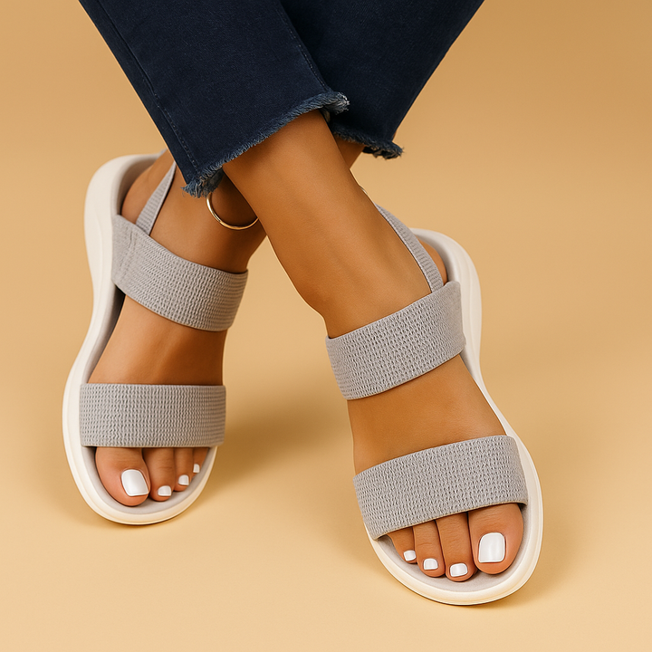 Catherine™ | Flache Sandalen