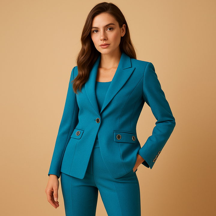 Isaline™ | Strukturiertes Blazer-Ensemble