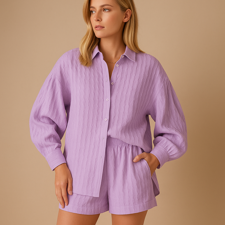 Éléna™ | Blusen-Short-Set