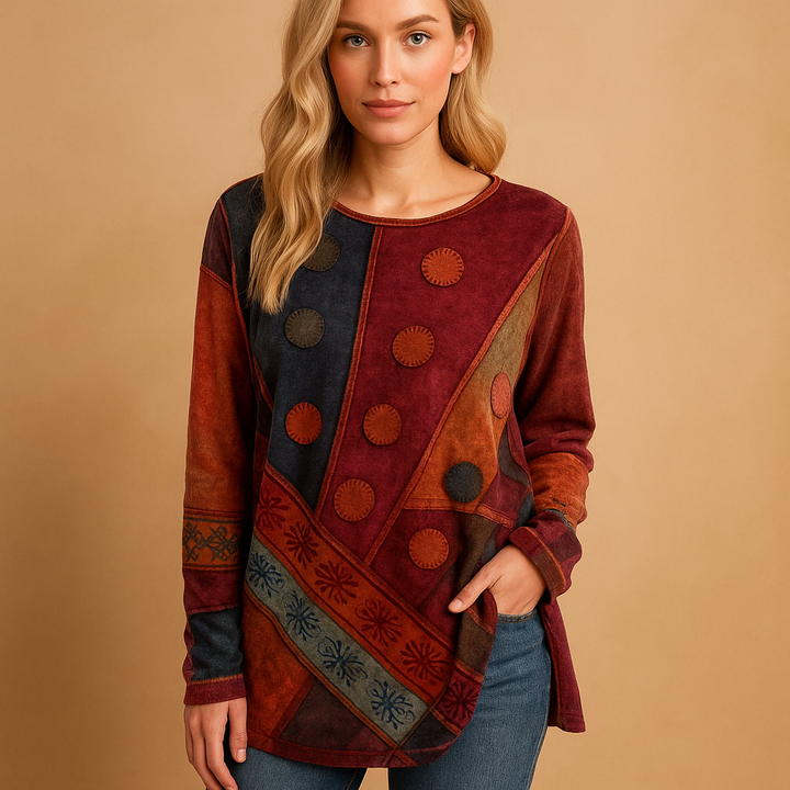 Anaïs™ | Ethnisches Boho-Oberteil