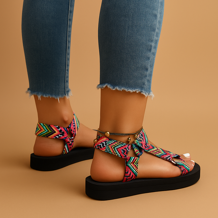 Hélène™ | Kordelsandalen