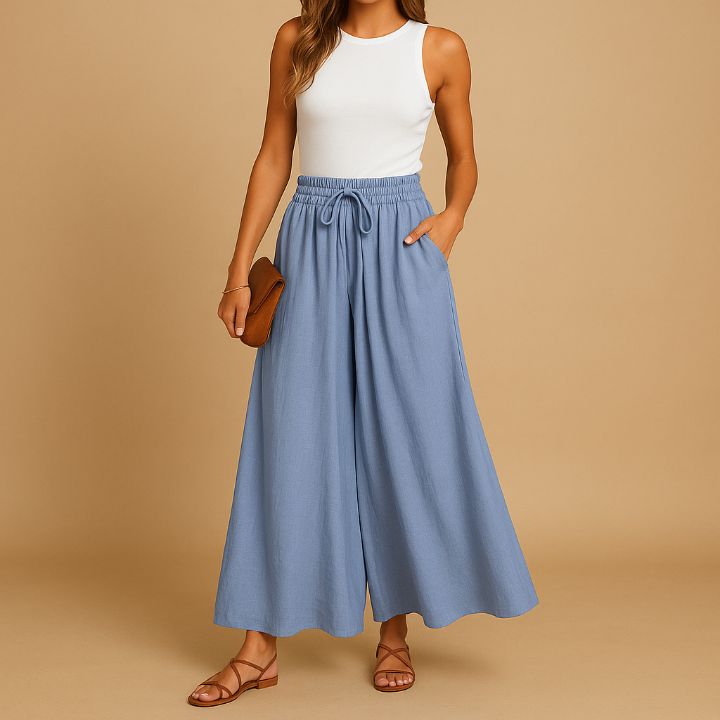 Corinne™ | Elegante Weite Hose