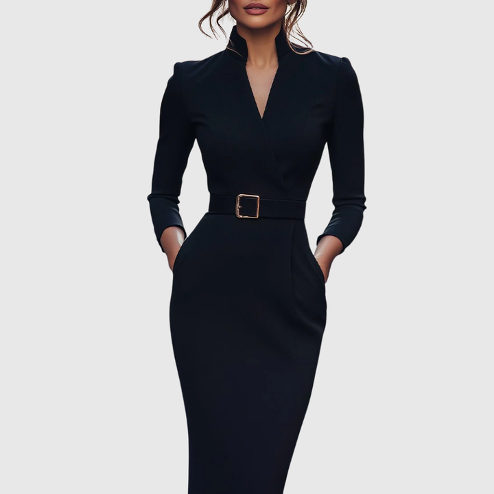 Claribel | Raffiniertes Midi-Kleid