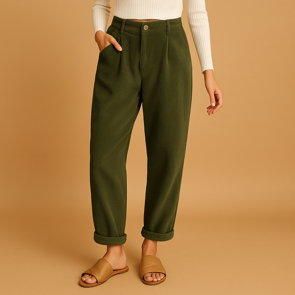 Sabine™ | Gerade Cordhose