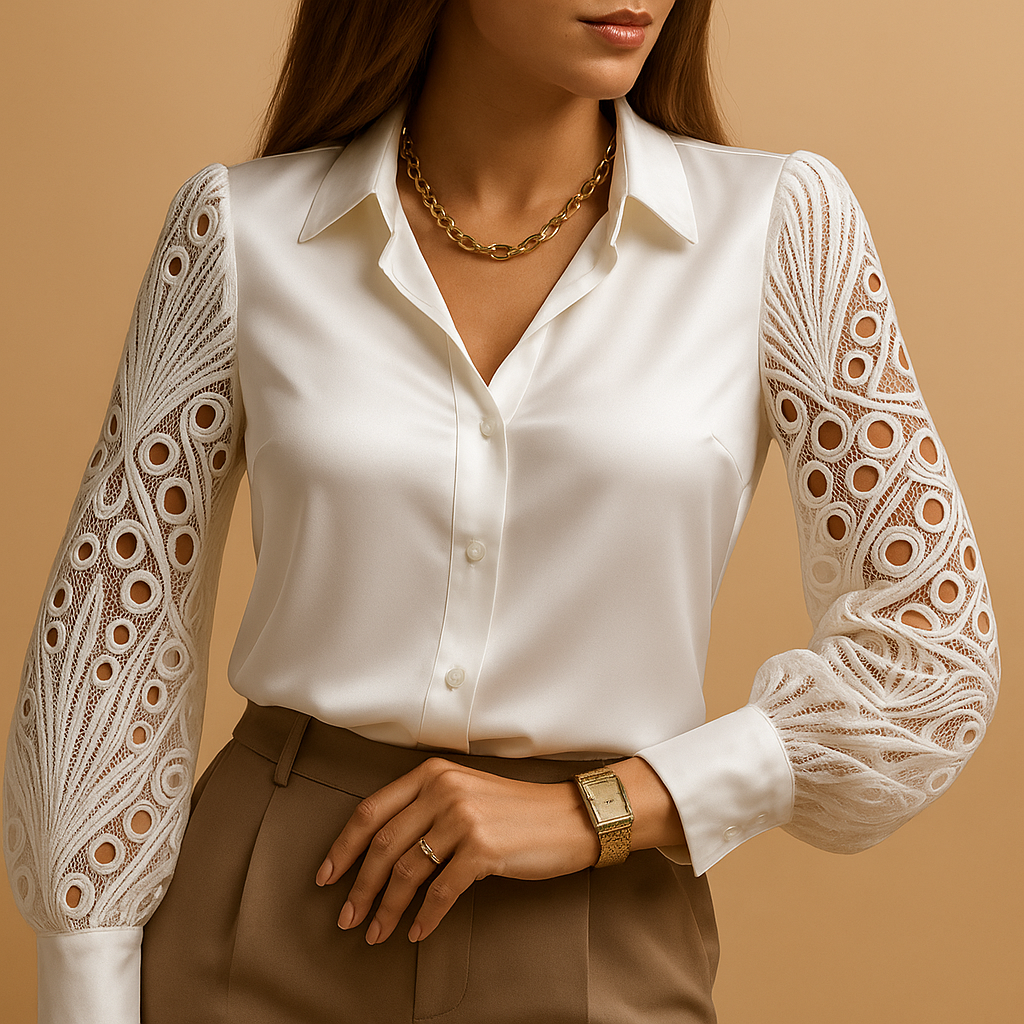 Véronique™ | Chic Spitzenbluse