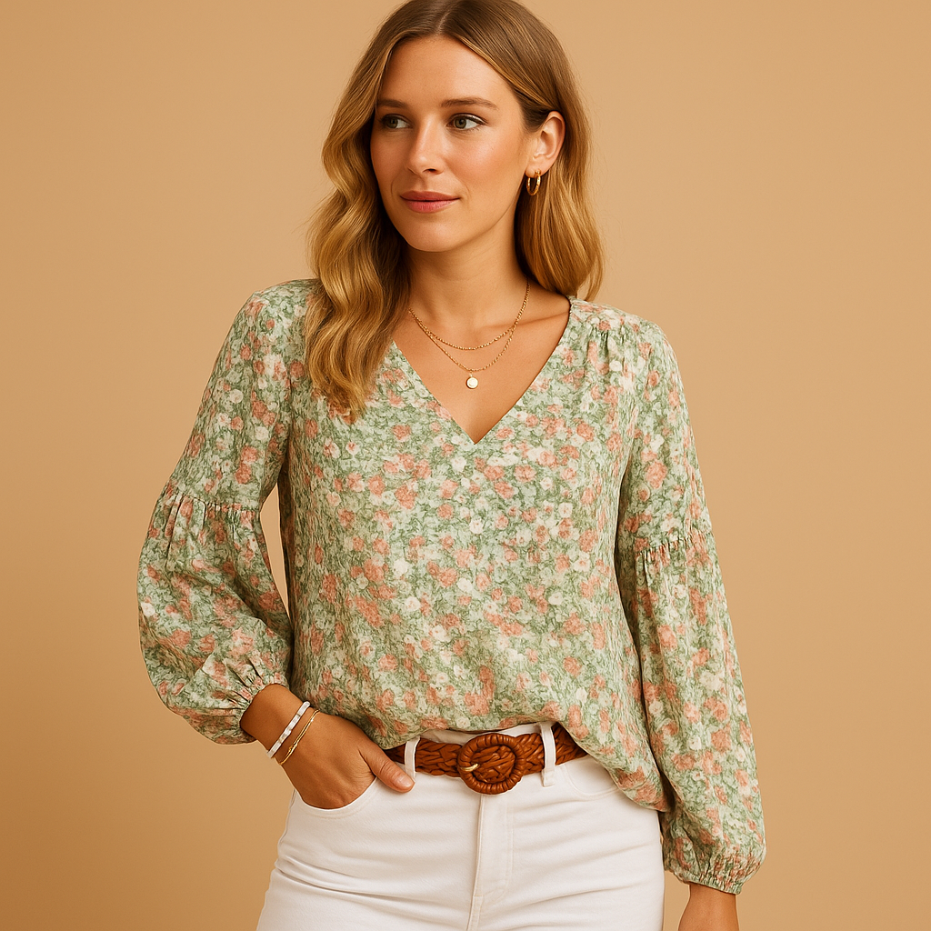 Solène™ | Bluse mit langen Ärmeln