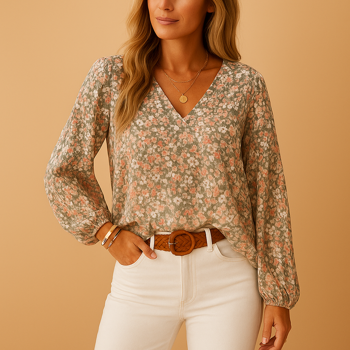 Solène™ | Bluse mit langen Ärmeln
