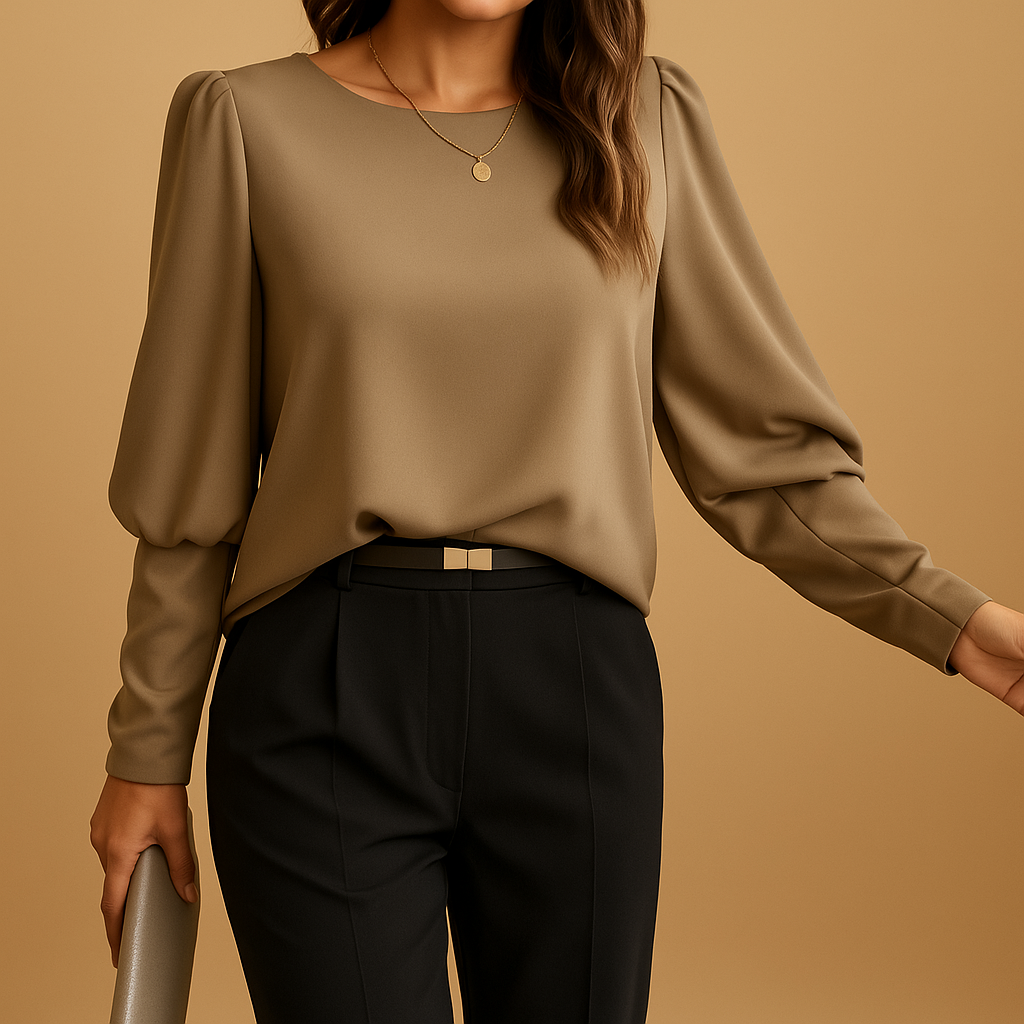 Ophélie™ | Bluse mit langen Ärmeln