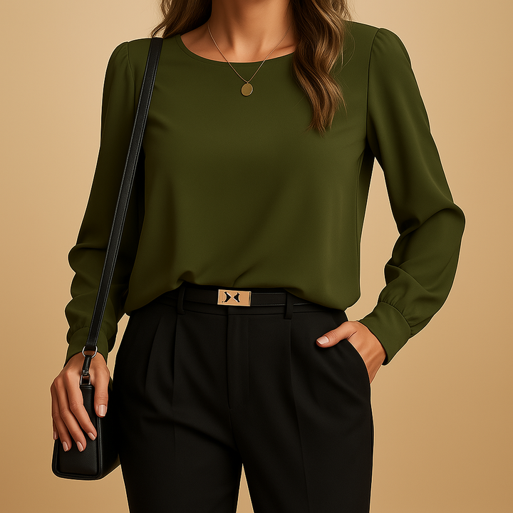 Ophélie™ | Bluse mit langen Ärmeln