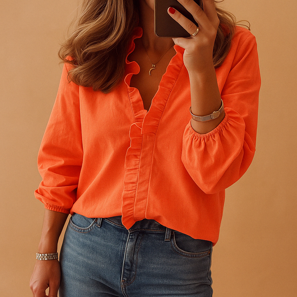 Thaïs™ | Chic Volantbluse
