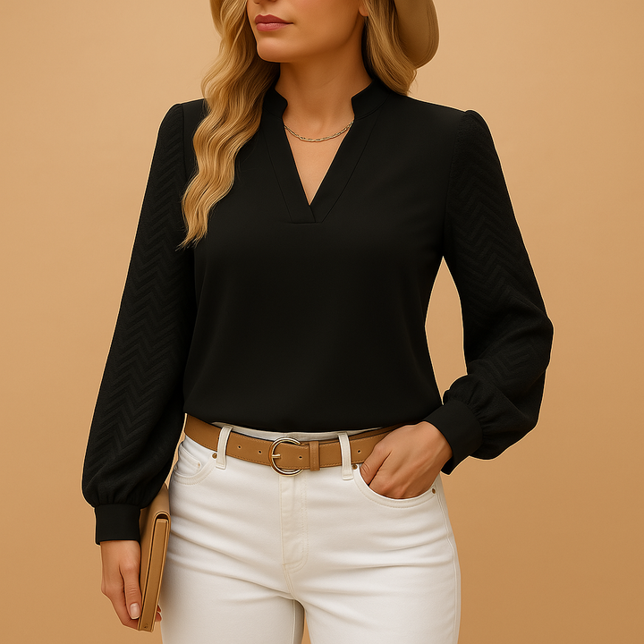 Salomée™ | Chic V-Ausschnitt Top