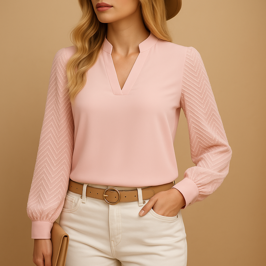 Salomée™ | Chic V-Ausschnitt Top