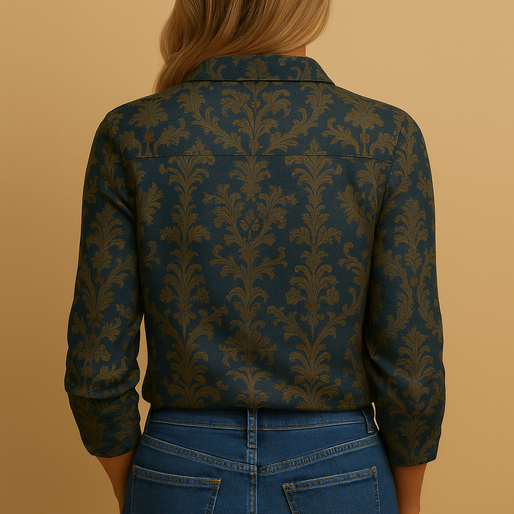 Lauriane™ | Taillierte Herbstbluse