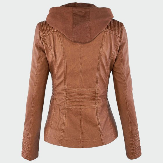 Gia - Leder Bikerjacke